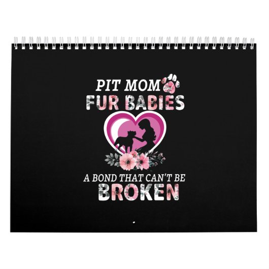 ピットブルピットマムアンドファーベビー カレンダー (カバー)