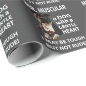 ピットブルピティドッグ ラッピングペーパー (ロールコーナー)