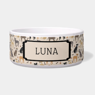 ピットブルポーズドッグボウル ボウル