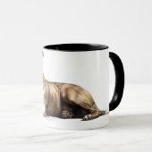 ピットブルマグ – この女の子はピットの雄牛を愛している マグカップ (正面右)