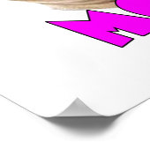 ピットブルママ犬 ポスター (角)