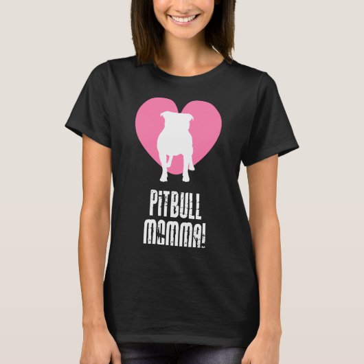 ピットブルママ Tシャツ (正面)