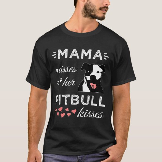 ピットブルママPittieママ救助いじめっ子Dを採用 Tシャツ (正面)