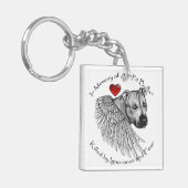 ピットブルメモリアル両面アクリルキーチェーン キーホルダー (正面左)