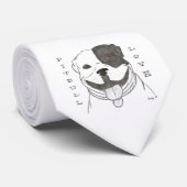 ピットブルラブタイ ネクタイ (ロール)