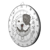 ピットブルラブダートボード ダーツボード (正面右)