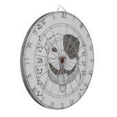 ピットブルラブダートボード ダーツボード (正面左)