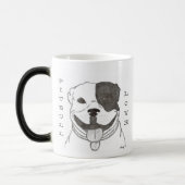 ピットブルラブマグ モーフィングマグカップ (左)