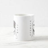 ピットブルラブマグ モーフィングマグカップ (中央)