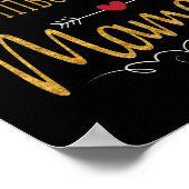 ピットブルラブママ ポスター (角)