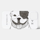 ピットブルラブiPadケースメイト型ケース Case-Mate iPhoneケース (裏面 (横))