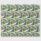 ピットブル包装紙 ラッピングペーパー (フラット)