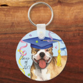 ピットブル大学院 キーホルダー (正面)