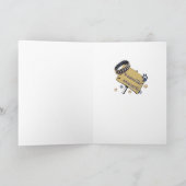 ピットブル守護天使の贈り物に注意 カード (内部)