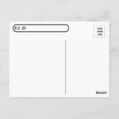 ピットブル専攻のポストクロッシング ポストカード (裏面)