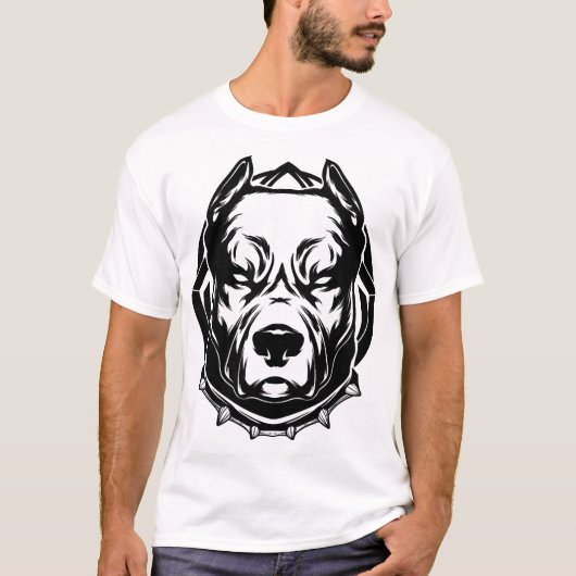 ピットブル愛好家 Tシャツ (正面)