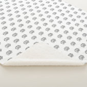 ピットブル手描きフォトドッグ動物愛好家 シェルパブランケット (3/4)