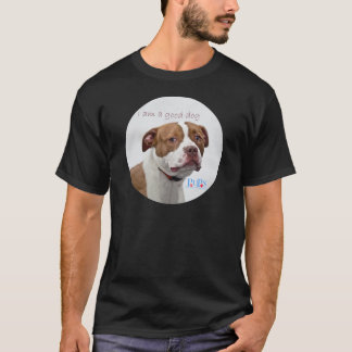 ピットブル救済の良い犬 Tシャツ
