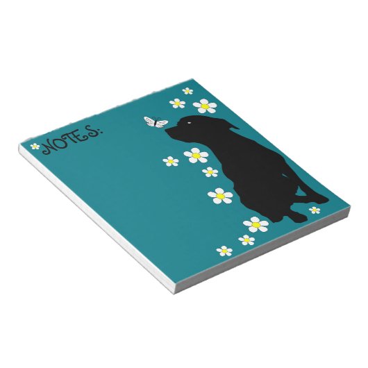 ピットブル犬の愛とデイジーItノートを投稿 ノートパッド (アングル)