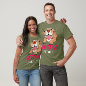 ピットブル犬の愛犬の救出 Tシャツ (ユニセックス)