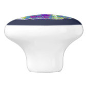 ピットブル犬の陶磁器の引出しのノブの引き セラミックノブ (側面)