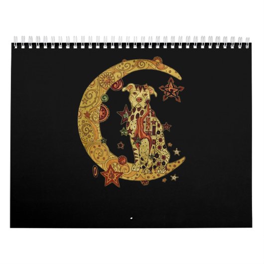 ピットブル犬 カレンダー (カバー)