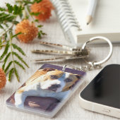 ピットブル犬 キーホルダー (正面右)