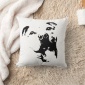 ピットブル犬 クッション (ブランケット)