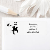 ピットブル犬 ラベル (インサイチュ)