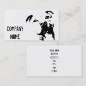 ピットブル犬 名刺 (正面/裏面)