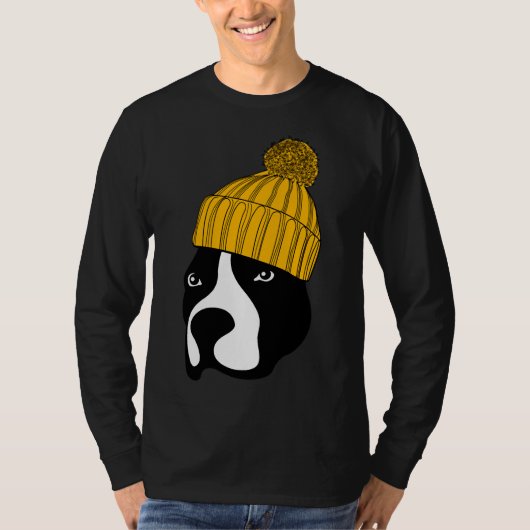 ピットブル犬 Tシャツ (正面)