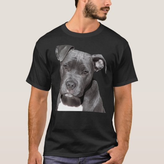 ピットブル犬 Tシャツ (正面)