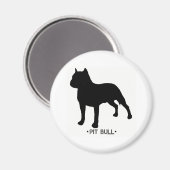ピットブル磁石 マグネット (正面/裏面)