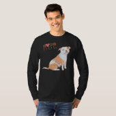 ピットブル私は私の犬を愛 Tシャツ (正面フル)