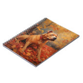 ピットブル紅葉秋インスパイア ノートブック (左側)