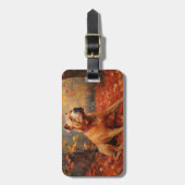 ピットブル紅葉秋インスパイア ラゲッジタグ (正面縦)