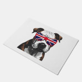 ピットブル素晴らしイギリス ドアマット (アングル)