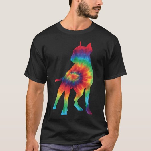 ピットブル絞り染め798 Tシャツ (正面)