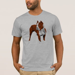 ピットブル色のTシャツ Tシャツ