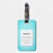 ピットブル荷物タグ ラゲッジタグ (裏面縦)