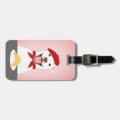 ピットブル荷物タグ ラゲッジタグ (正面横)