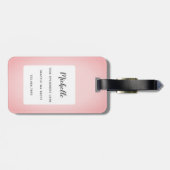 ピットブル荷物タグ ラゲッジタグ (裏面横)