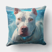 ピットブル装飾用クッション クッション (裏面)