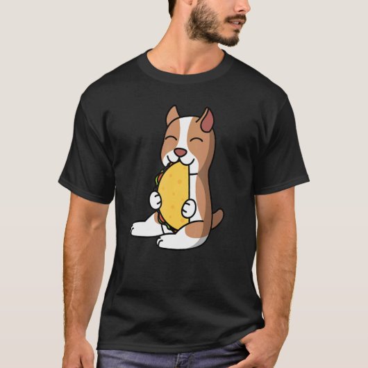 ピットブル食べズAタコドッグ Tシャツ (正面)