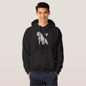 ピットブル165を愛する少女のみ パーカ (正面フル)