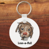 ピットブル キーホルダー (正面)