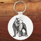 ピットブル キーホルダー (正面)