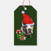 ピットブル クリスマス ギフトタグ (裏面)