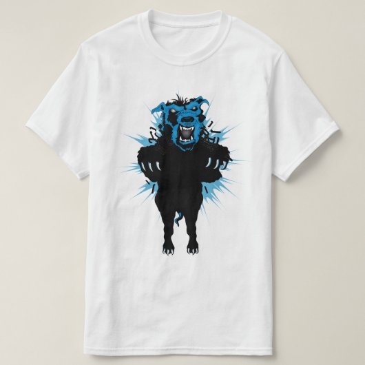 ピットブル・クレイジー Tシャツ (デザイン正面)