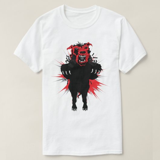 ピットブル・クレイ・クレイ Tシャツ (デザイン正面)